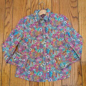 Linen Lawn Long Sleeve Button Down Shirt